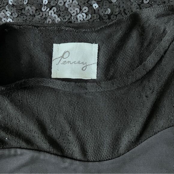 Pencey Lencerzy Black Lace & Sequin Dress Size 0 - Picture 6 of 7